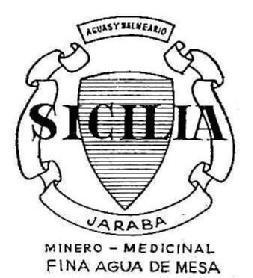 Imagen de SICILIA JARABA MINERO-MEDICINAL FINA AGUA DE MESA