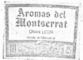 Imagen de AROMAS DEL MONTSERRAT GRAN LICOR