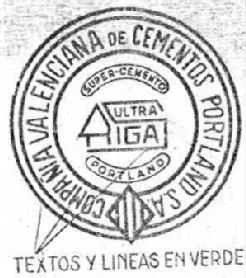 Imagen de COMPAÑIA VALENCIANA DE CMENTOS PORTLAND S.A. ULTRA RIGA PORTLAND. A