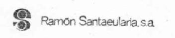 Imagen de RAMON SANTAEULARIA, S.A