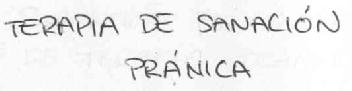 Imagen de TERAPIA DE SANACION PRANICA