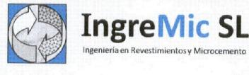 Imagen de INGREMIC SL INGENIERIA EN REVESTIMIENTOS Y MICROCEMENTO