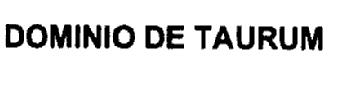 Imagen de DOMINIO DE TAURUM