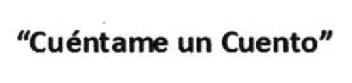 Imagen de CUENTAME UN CUENTO