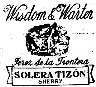 Imagen de WISDOM & WARTER JEREZ DE LA FRONTERA SOLERA TIZON SHERRY