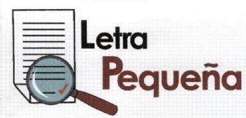 Imagen de LETRA PEQUEÑA