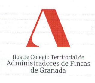 Imagen de A ILUSTRE COLEGIO TERRITORIAL DE ADMINISTRADORES DE FINCAS DE GRANADA