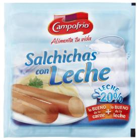 Imagen de CAMPOFRIO ALIMENTA TU VIDA SALCHICHAS CON LECHE