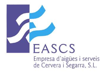 Imagen de EASCS EMPRESA D\'AIGUES I SERVEIS DE CERVERA I SEGARRA, S.L