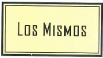 Imagen de LOS MISMOS