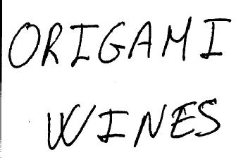 Imagen de ORIGAMI WINES