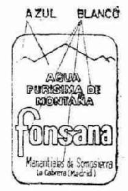 Imagen de AGUA PURISIMA DE MONTAÑA FONSANA MANANTIALES DE SOMOSIERRA LA CABRERA (MADRID)