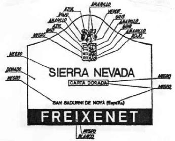 Imagen de SIERRA NEVADA CARTA DORADA FREIXENET