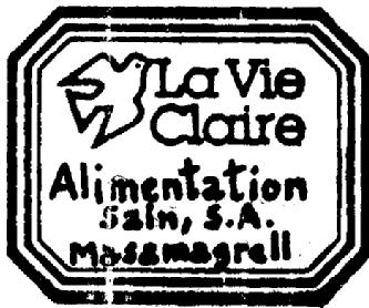 Imagen de LA VIE CLAIRE ALIMENTATION SAIN, S.A. MASAMAGRELL