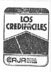 Imagen de LOS CREDIFACILES CAHA PROVINCIAL DE AHORROS DE LA RIOJA