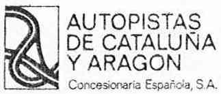 Imagen de AUTOPISTAS DE CATALUÑA Y ARAGON, CONCESIONARIA ESPAÑOLA, S.A