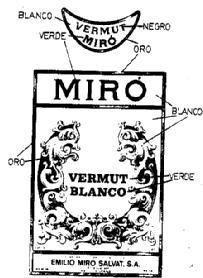 Imagen de VERMUT MIRO MIRO VERMUT BLANCO