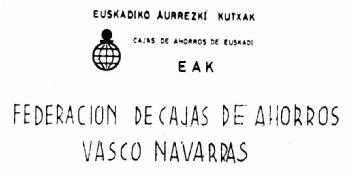 Imagen de EUSKADIKO AURREZKI KUTXAK CAJAS DE AHORROS DE EUSKADI EAK FEDERACION DE CAJAS DE AHORROS VASCO NAVARRAS