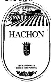 Imagen de HACHON HIJOS DE ANTº.BARCELO, S.A. TUDELA DE DUERO (VALLADOLID)