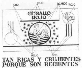 Imagen de EL GALLO ROJO TAN RICAS Y CRUJIENTES PORQUE SON RECIENTES