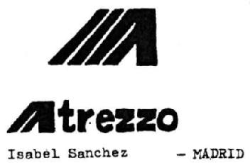 Imagen de ATREZZO ISABEL SANCHEZ - MADRID