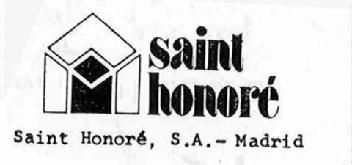 Imagen de SAINT HONORE SAINT HONORE, S.A. - MADRID
