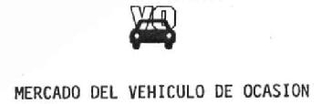 Imagen de VO MERCADO DEL VEHICULO DE OCASION