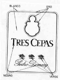 Imagen de TRES CEPAS PEDRO DOMECQ