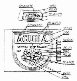 Imagen de AGUILA CERVEZA PILSENER CONT. CL S.A. EL AGUILA CERVEZA ELABORADA EN ESPAÑA POR S.A. EL AGUILA