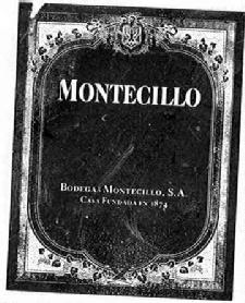 Imagen de MONTECILLO BODEGAS MONTECILLO, S.A. CASA FUNDADA EN 1874