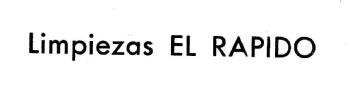 Imagen de LIMPIEZAS EL RAPIDO