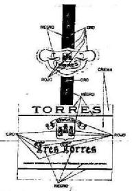 Imagen de TORRES ESTABLED IN 1870 TRES TORRES MIGUEL TORRES VILAFRANCA DEL PENEDES: PRODUCT OF SPAIN
