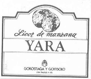 Imagen de LICOR DE MANZANA YARA