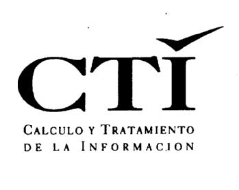 Imagen de CTI CALCULO Y TRATAMIENTO DE LA INFORMACION