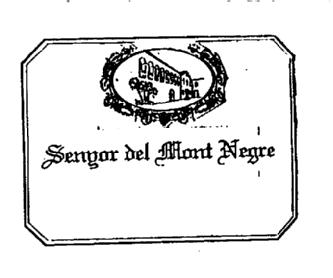 Imagen de SENYOR DEL MONT NEGRE