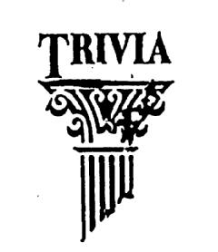 Imagen de TRIVIA