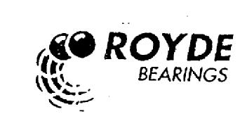 Imagen de ROYDE BEARINGS