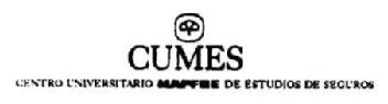 Imagen de CUMES CENTRO UNIVERSITARIO MAPFRE DE ESTUDIOS DE SEGUROS