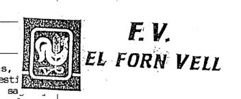 Imagen de F.V. EL FORN VELL