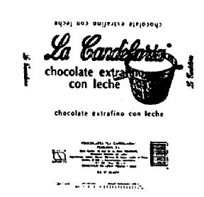 Imagen de LA CANDELARIA CHOCOLATE EXTRA CON LECHE CHOCOLATE EXTRAFINO CON LECHE