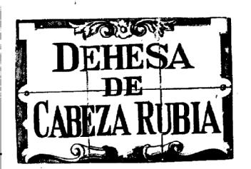 Imagen de DEHESA DE CABEZA RUBIA