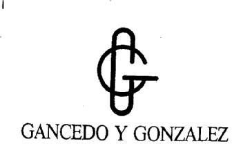 Imagen de GG GANCEDO Y GONZALEZ
