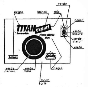 Imagen de TITAN EXPORT DECORACION PINTURA PLASTICA MATE TITAN
