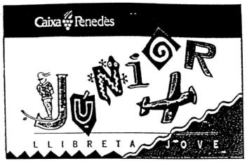 Imagen de CAIXA PENEDES JUNIOR LLIBRETA JOVE