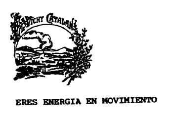 Imagen de VICHY CATALAN ERES ENERGIA EN MOVIMIENTO