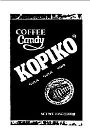 Imagen de COFFEE CANDY KOPIKO GULA GULA KOPI