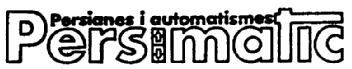 Imagen de PERSIANES I AUTOMATISMES PERSIMATIC