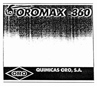Imagen de OROMAX-360 QUIMICAS ORO, S.A