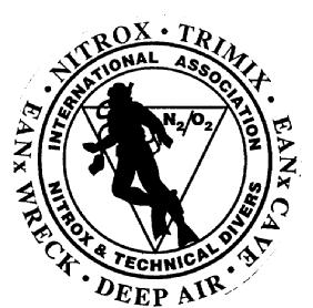 Imagen de NITROX-TRIMIX-EAN CAVE-EAU WRECK-DEEP AIR-INTERNATIONAL ASSOCIATION NITROX AND TECMNICAL DIVERS