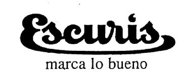 Imagen de ESCURIS MARCA LO BUENO